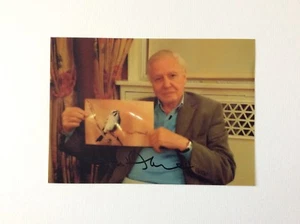 David Attenborough handsigniertes Foto - Bild 1 von 2