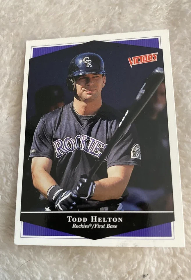 Todd Helton 1999 Upper Deck Victory Rockies Card #132 *1771* - Image 1 of 2