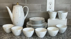 Vintage Seltmann Weiden-K Bavaria Porcelain Dish Set Pastel Rectangles (21 Pcs) - Picture 1 of 24