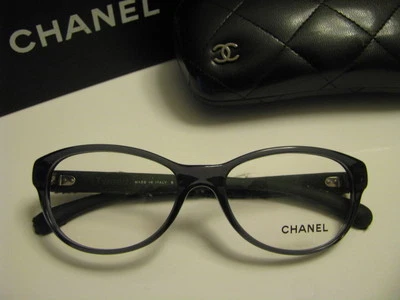 NUEVAS GAFAS CHANEL 3243 C.1191 TWEED GRIS OSCURO TRASP  Foto 1 de 4