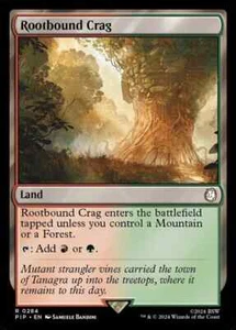 MTG Fallout R Rootbound Crag #0284 - Picture 1 of 1