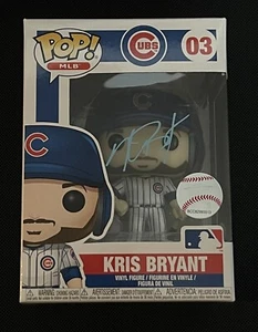 Kris Bryant Signed Chicago Cubs Vaulted Funko Pop #03 Auto JSA COA - Picture 1 of 7