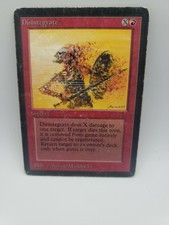 Disintegrate x1 - Beta Edition - MTG - Moderate Play (Copy 3 of 3)