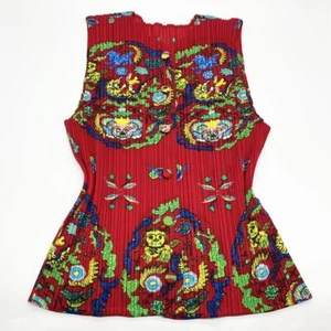 PLEATS PLEASE ISSEY MIYAKE Vest 3 Used - Picture 1 of 11