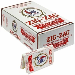 Esquinas KutCorners Blancas en Zig-Zag - 10 PAQUETES - papeles rodantes en Zig Zag esquina de corte - Imagen 1 de 4