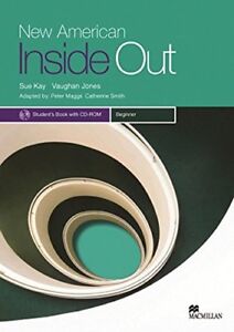 New American Inside Out by Sue Kay and Vaughan Jones Book + CD-ROM