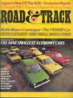 Road &amp; Track Magazine May 1975 Jaguar GT, Triumph TR-7, Fiat 128, Renault 12