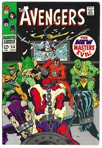 AVENGERS #54 Fine 6.0 KEY ISSUE 1st Ultron and New Masters of Evil! - Picture 1 of 2