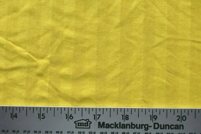 YELLOW STRIPES  2 WAY STRETCH SEMISHEER  POLYESTER  KNIT FABRIC  36X60 INCHES - Image 1 of 2