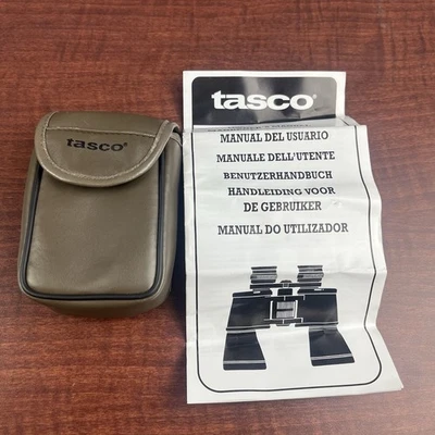 TASCO BINOCULARS Case For 12x25 MODEL  Carrying Case And Instructions Only - Image 1 of 4