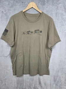 Nine Line Shirt Men's L Green Fishbone Offroad Jeep Outdoor Classic Casual - Picture 1 of 10