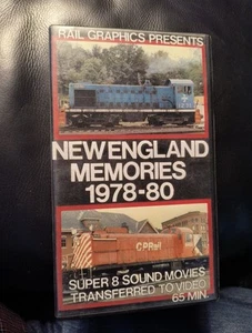 New England Memories 1978 To 1980 Rail Graphics Train VHS 1993 - Picture 1 of 4