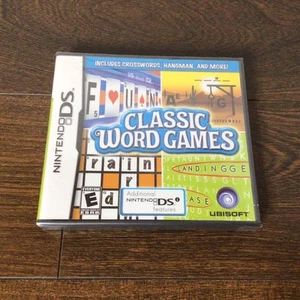 Classic Word Games (Nintendo DS DSi, 2009) New/Sealed - Picture 1 of 3