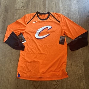 NEW NIKE NBA Cleveland Cavaliers City Edition On Court Warm Up Shooting Shirt - Picture 1 of 10