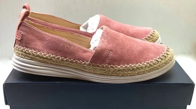 COLE HAAN GRAND QS Women's PINK FASHION ESPADRILLES SZ 8B VERY GOOD+ COND. - Image 1 of 4