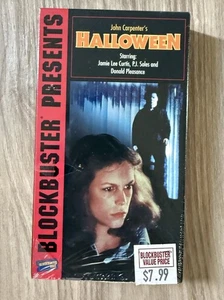 John Carpenters Halloween (VHS, 1995) Blockbuster Presents Horror - New Sealed - Bild 1 von 12