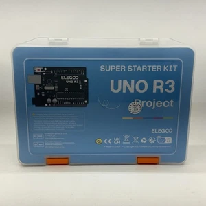NUOVO Elegoo Super Starter Kit UNO R3 Project Arduino IDE Scheda R3 Compatibile - Foto 1 di 4