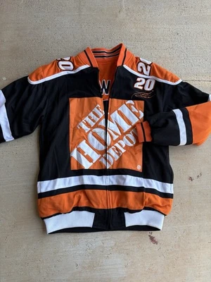 Tony Stewart Home Depot NASCAR Racecar Jacket Reversible Size S - Image 1 of 4