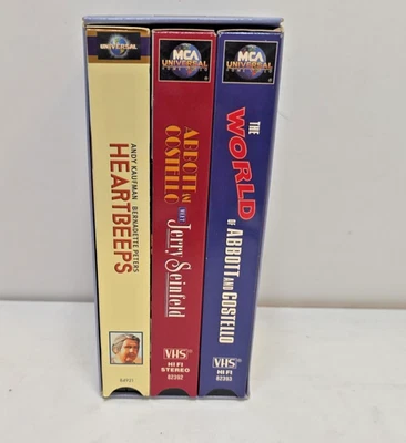 The Wold of Abbott and Costello Collectors Set VHS Foto 1 de 4