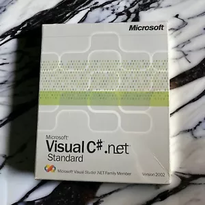 Microsoft Visual C# .NET Standard 2002 ~ New! - Picture 1 of 3
