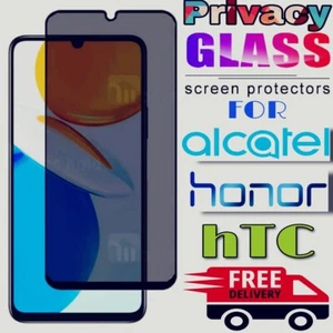 P020 Privacy Anti-Spy Screen Protector For Honor X6/8 5G HTC Wildfire E3 Lite - Picture 1 of 6