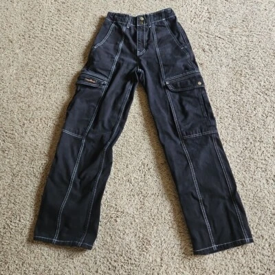 Urban Outfitters BDG 工装裤女式 25 码 Y2K 宽松溜冰鞋 — 第 1/4 张图片