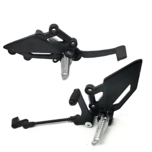 2x Motorcycle Shift Lever Frontset Footrest Foot Peg Bracket Pedal Shifter suit - Picture 1 of 5