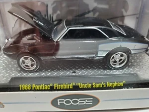 M2 Machines 1968 Pontiac Firebird Uncle Sam's Nephew Black Foose R01 12-04 - Picture 1 of 5