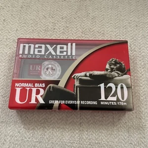 Maxell UR120 120 Minutes Audio Cassette Tape - Picture 1 of 2