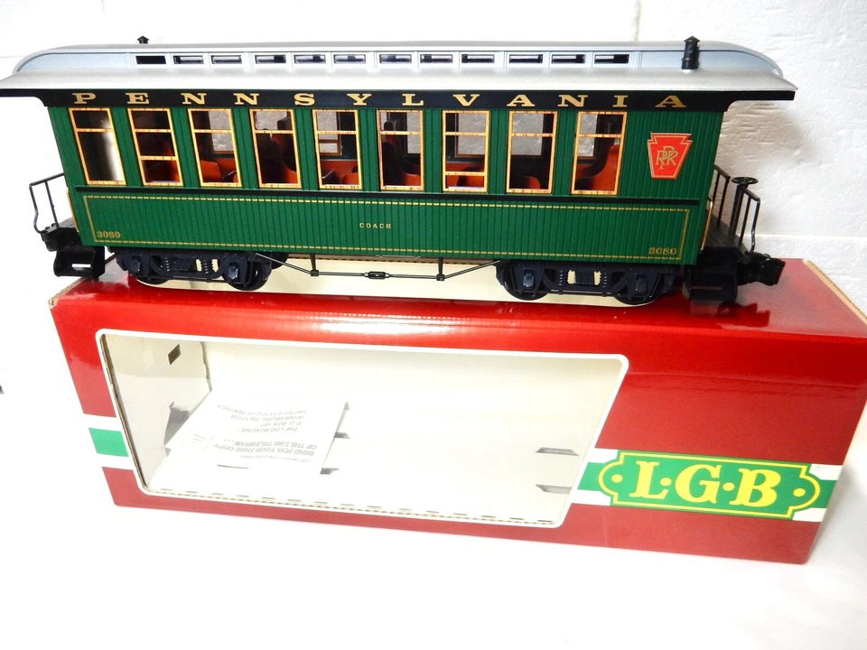 G Scale LGB 3080 E01 Pennsylvania Passenger Coach Car