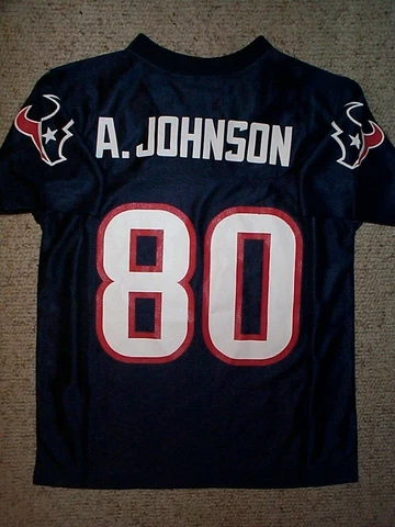 Houston Texans ANDRE JOHNSON nfl Football Jersey YOUTH KIDS BOYS (L-LG-LARGE) Cover