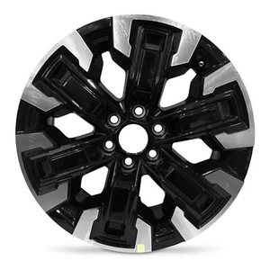 Genuine OEM Take-Off Wheel For 2022-2025 Nissan Frontier 17 Inch Black Alloy Rim - Picture 1 of 8