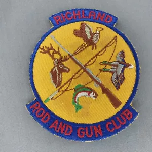 Richland Rod & Gun Club WA Washington 5" Toppa da pesca - Foto 1 di 2