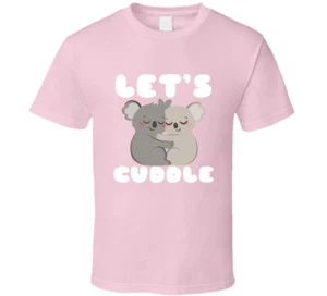 Lets Cuddle Geico Manatee Commercial Cute Koalas T Shirt - Picture 1 of 2