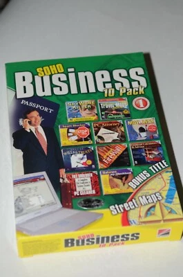 Soho Business 10 Pack Bonus Title Street Maps Pc Cd Rom Software - Image 1 of 2