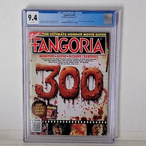 FANGORIA 300 CGC 9.4 MONSTER/ALIENS/CREATURES/GODZILLA/HORROR/OOP - Picture 1 of 6
