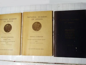 3x antique books :: National Academy of Design * exhibition guide 1930 1931 1935 - Picture 1 of 8