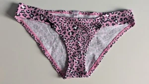 VTG Victoria's Secret PINK 2010 Cheeky Cheekster Bikini Panties M French Kisses - Picture 1 of 8