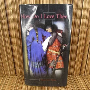 How Do I Love Thee? Classic Love Poems 1988 HC/DJ Yeats Dickinson cummings - Imagen 1 de 6