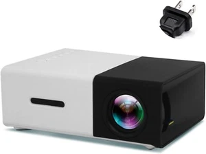Compact 1080P LED Mini Projector Home Theater for Android iPhone - Picture 1 of 4