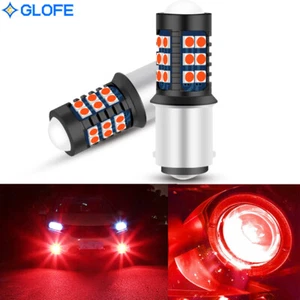GLOFE Color Rojo 1157 7528 2357 3496 Bombillas LED Parada Trasera Freno Señal de Giro Luces - Imagen 1 de 11