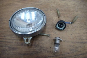 69-83 HONDA PC50 MOPED HEADLIGHT W/ WIRING HARNESS OEM - Picture 1 of 4