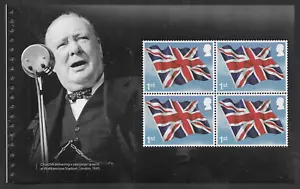 GB 2024 WINSTON CHURCHILL PRESTIGE BOOKLET MILITARY WAR UNION FLAG PANE MNH - Picture 1 of 1