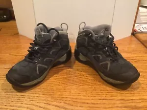 Hi-Tec Invada Mid Jr 31265 Youth US/3 Unisex HiTop Hiking Boots/Blue - Picture 1 of 12