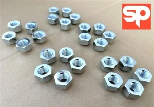 25 x Land Rover Defender Discovery 1 Zinc Plated Steel Wheel Nuts - RRD500010 - Picture 1 of 1