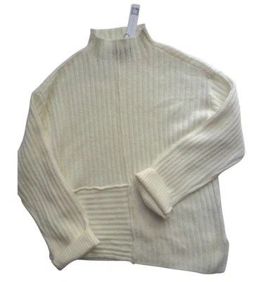 Suéter tejido acanalado asimétrico cuello falso Sanctuary para mujer talla XS Foto 1 de 2