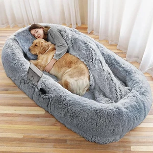 Human Sized Dog Bed, Human Dog Bed XXL, Extra Large Size Bed for People Adults a - Picture 1 of 12