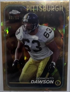 2024 Topps Chrome Sapphire - Dermontti Dawson GOLD 170 48/50 - Picture 1 of 2