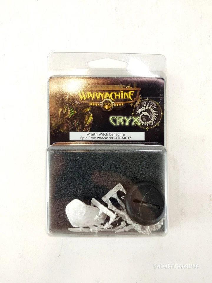 Warmachine Cryx Warcaster Wraith Witch Deneghra Privateer Press