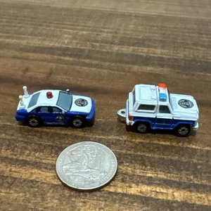 Coche patrulla y blazer Micro Machines Troopers Georgia State 1992 de colección - Imagen 1 de 11